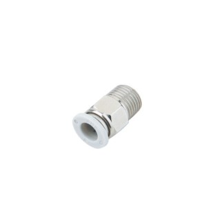 SNS BPC Series pneumatic one touch air hose tube connector male straight brass quick fitting