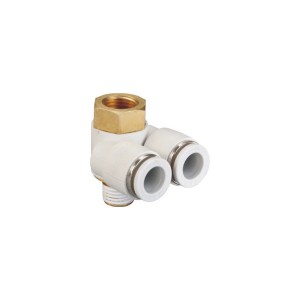 SNS KQ2ZF Series pneumatic one touch air hose tube connector male straight brass fast fitting