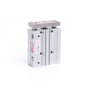 SNS MGP Series triple rod pneumatic compact guide air cylinder with magnet