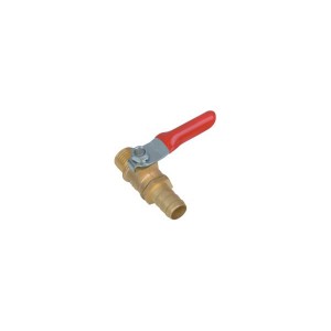 SNS SCQ-04 Male thread barb type pneumatic brass air ball valve