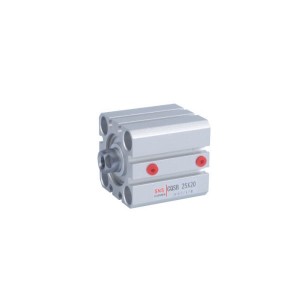 Cilindro de aire estándar neumático de tipo delgado de acción simple/doble de aleación de aluminio de la serie SNS CQS