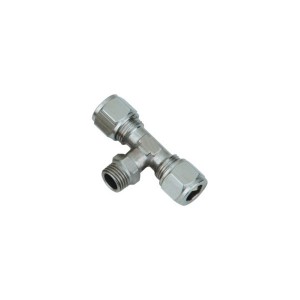 SNS KTB-serie hoogwaardige metalen mannelijke tak T-stuk messing connector