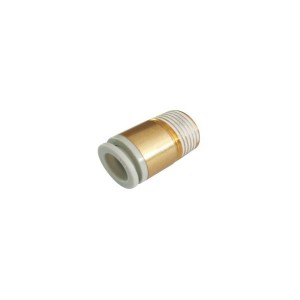 SNS KQ2OC Series pneumatic one touch push to connect the brass quick fitting air hose tube connector Round Fitting បុរសត្រង់