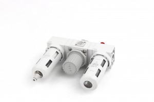 SNS pneumatisch SAC-Serie FRL Entlastungseinheit Luftquellenbehandlungskombination Luftfilter-Druckregler mit Öler