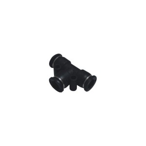 SNS SPE-C Series Union Tee Type Plastic Push To Connect Tube Pneumatic Quick mini Fitting