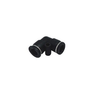 SNS SPV-C Series gruthannel ien touch fluchferbining L type 90 graden plestik luchtslang buis Connector uny elbow pneumatyske mini fitting