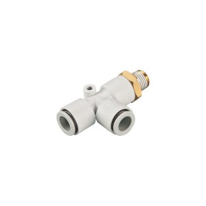 SNS KQ2D Series pneumatic one touch air hose tube connector male straight brass fast fitting