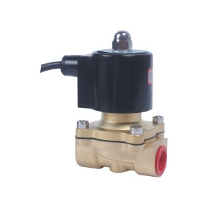 SNS 2WS စီးရီး solenoid valve pneumatic brass water proof solenoid valve