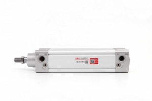 SNS DNC سيريز Double Acting المونيم مصر معياري Pneumatic Air Cylinder ISO6431 سان