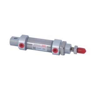 SNS C85 Series aluminium alloy pindho/single akting pneumatic silinder udara standar Eropah