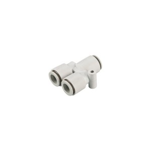 SNS KQ2Y Series one touch 3 way Y type tee male thread air hose tube connector plastic pneumatic quick fitting