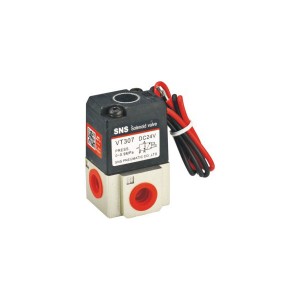 SNS VT307 Seri solenoid valv chanm konpwesyon lè an kwiv kalite siperyè valv solenoid