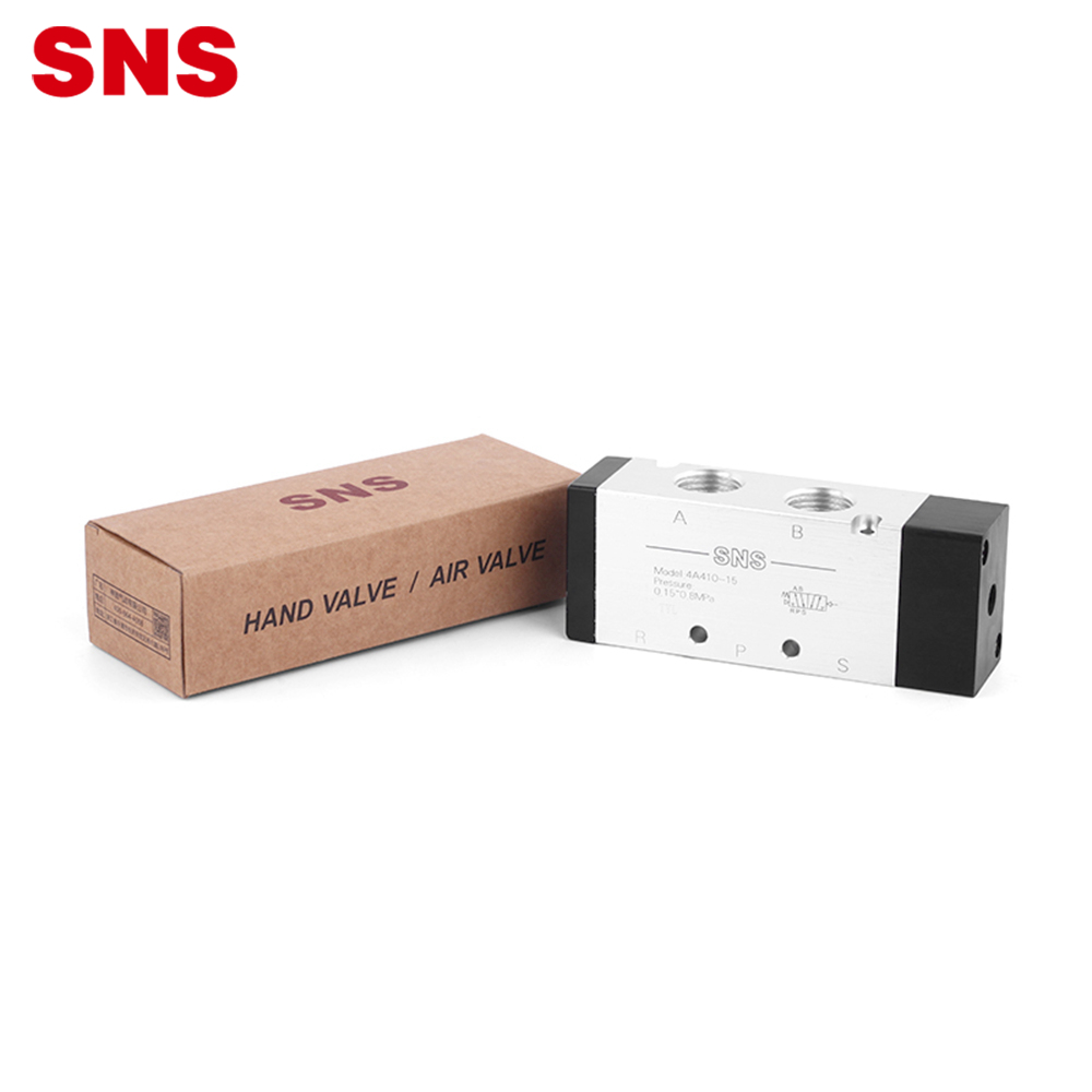 5-ходовий електромагнітний клапан з пневматичним керуванням серії SNS 4A заводської низької ціни