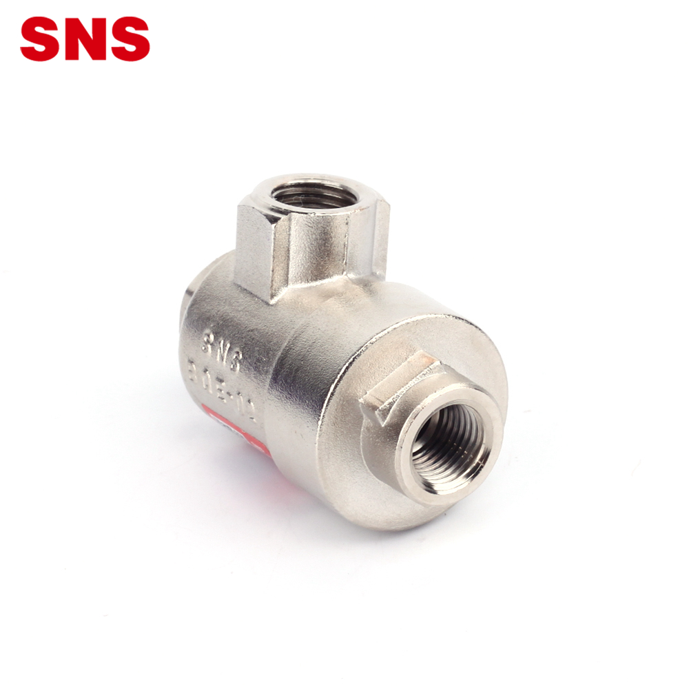 Професійний пневматичний пневматичний повітряний швидкознімний клапан серії SNS BQE випускний клапан