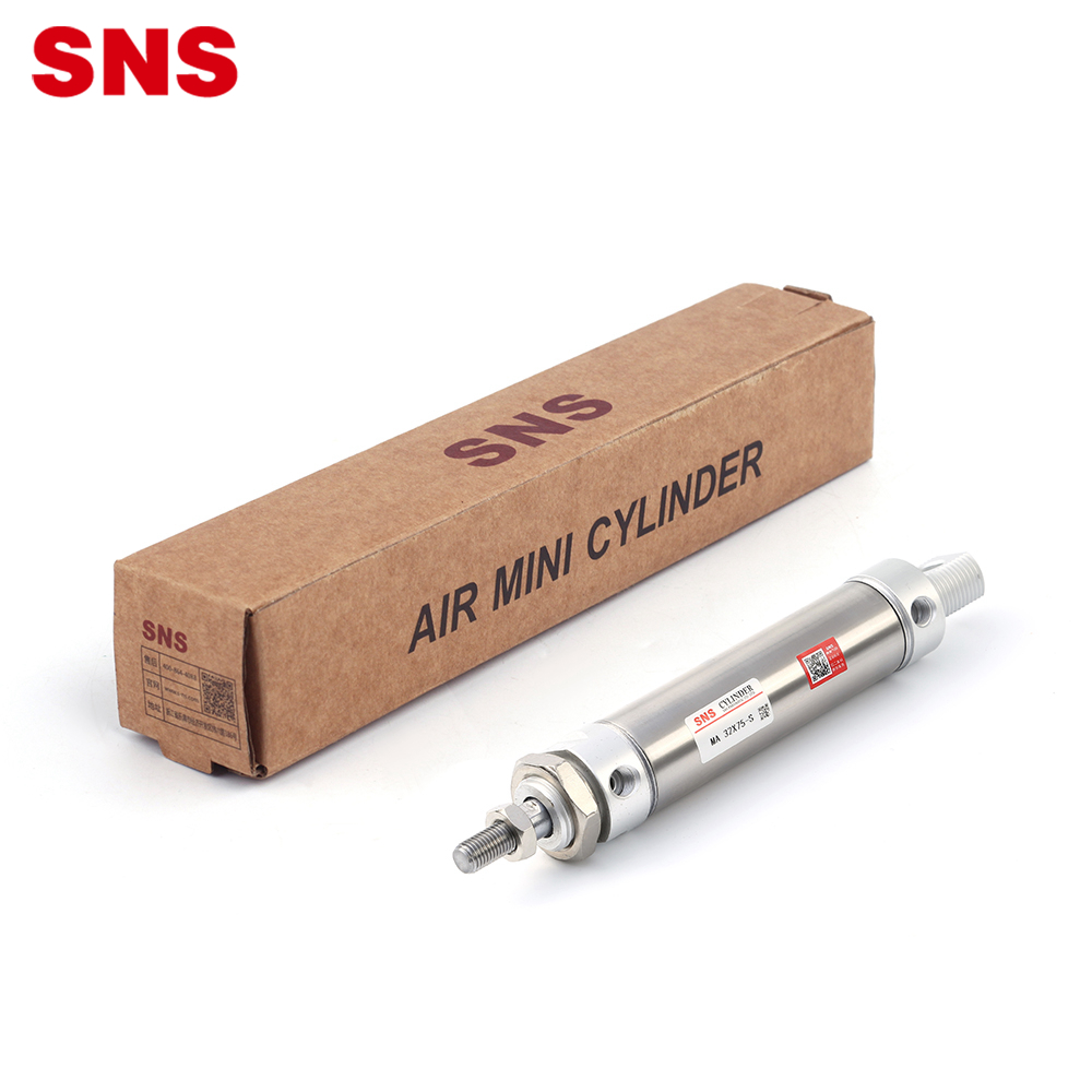 SNS MA serija veleprodaja mini pneumatskih cilindara za zrak od nehrđajućeg čelika