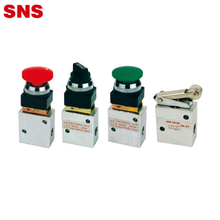 SNS JM سيريز اعلي معيار هوائي pneumatic هٿ سوئچ ڪنٽرول مشيني والوز