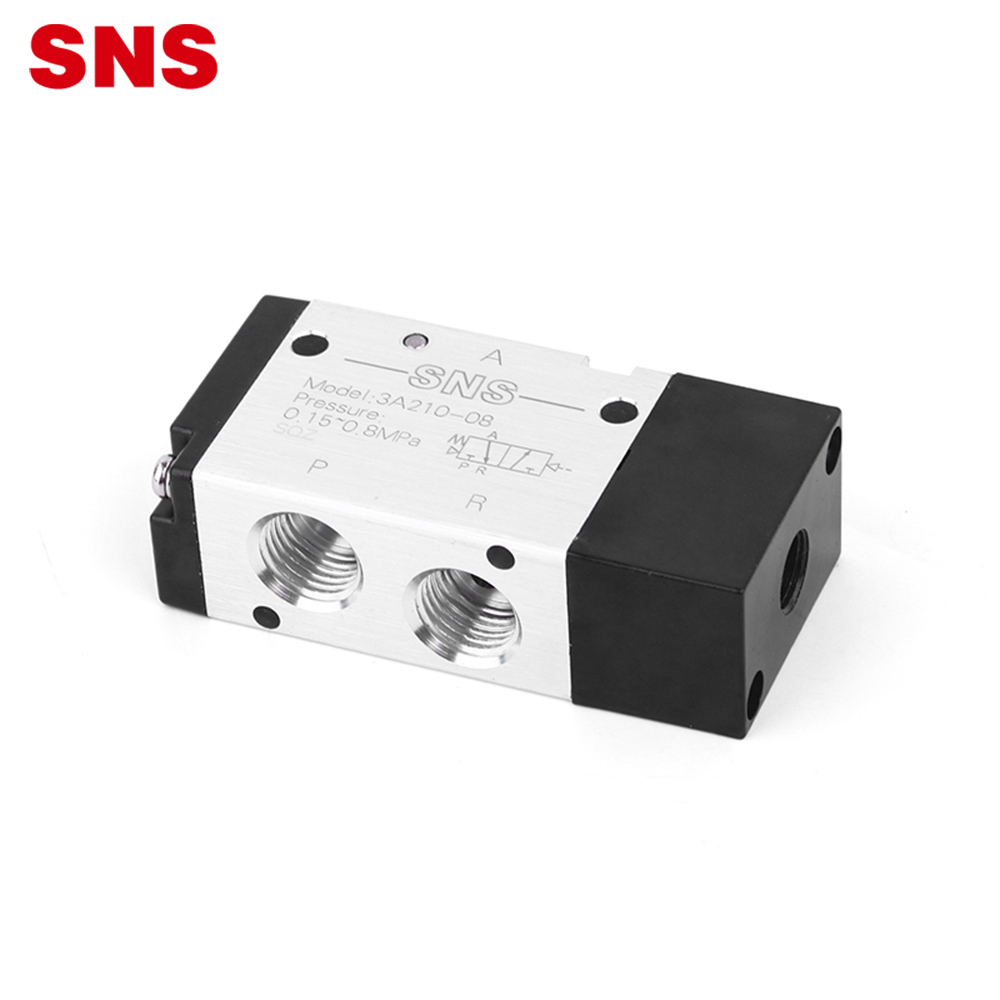 SNS 3A serija dvopoložajni trosmjerni industrijski elektromagnetni pneumatski vanjski kontrolni ventil
