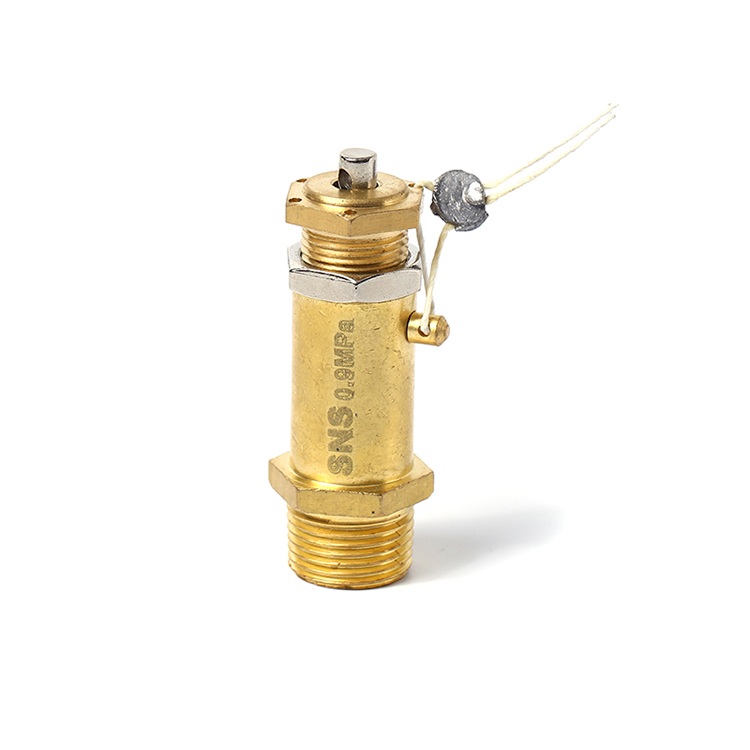 SNS professional air compressor pressure relief safety brass valve