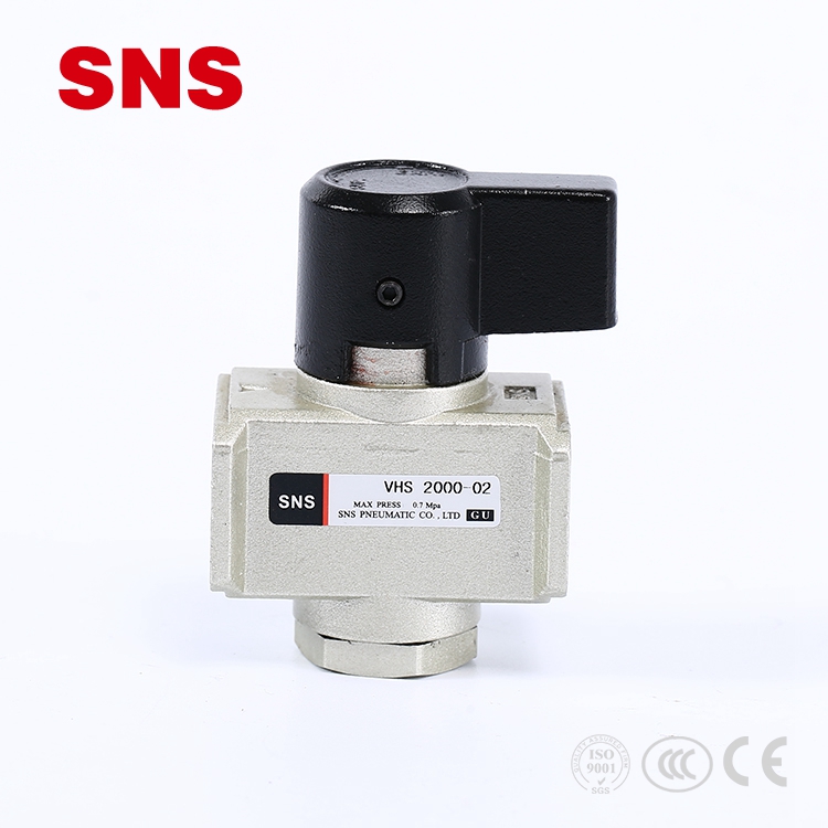 SNS VHS residual pressure automatic air quick safety release valve na ginagamit para sa Air source treatment unit na paggawa ng Chinese