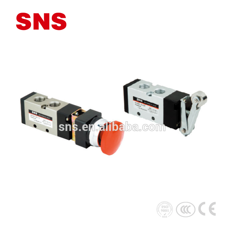 SNS MV Series Pneumatic manual spring reset mechanical valve