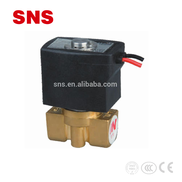 Серія SNS VX2120, високоякісний, низька ціна, нормально закритий електромагнітний клапан прямої дії