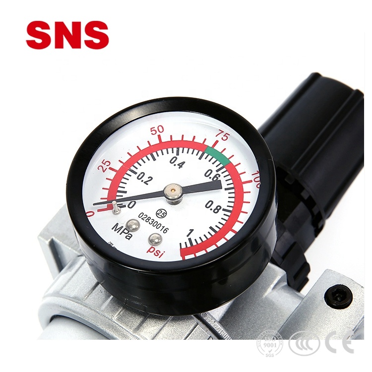 SNS SFC Series pneumatic air filter regulator lubricator F.R.L air source treatment unit