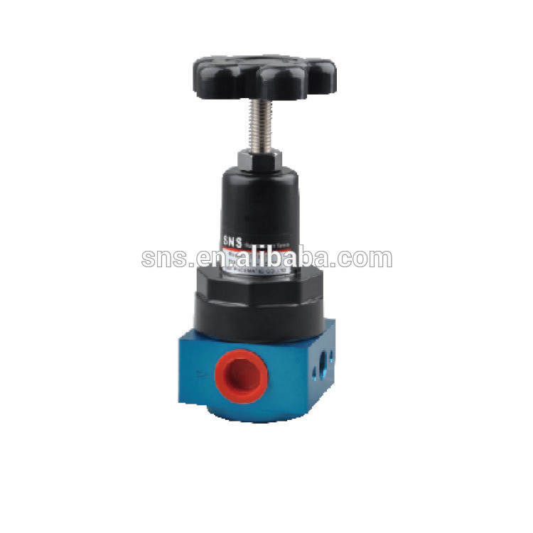 SNS QTYH Series pneumatic manual air pressure regulator vharafu aruminiyamu alloy high pressure regulator