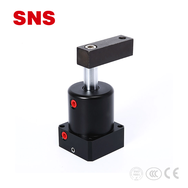 Cilindro de aire neumático de sujeción hidráulica rotativa de suministro de fábrica de la serie SNS SRC