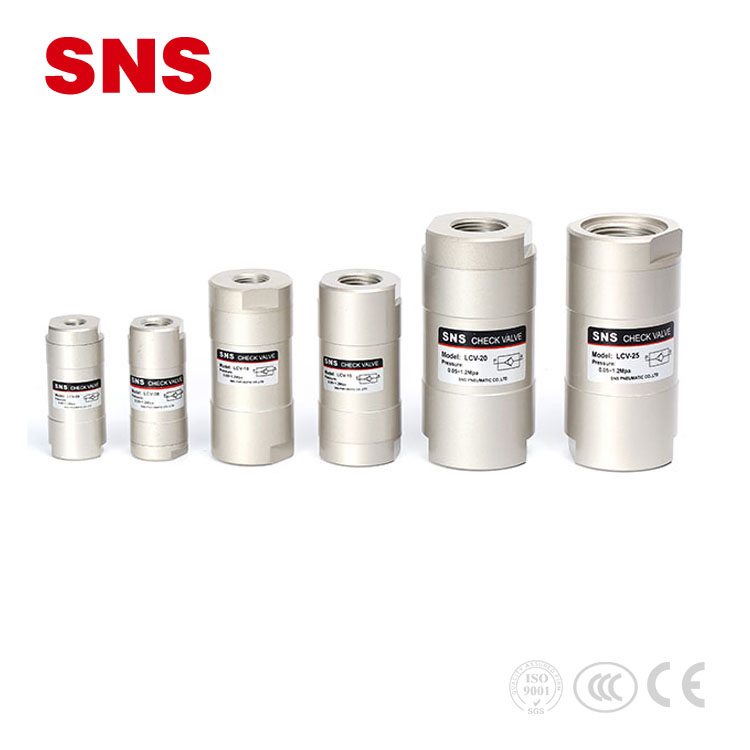 Пневматичний регулюючий клапан серії SNS LCV односторонній повітряний клапан регулювання швидкості