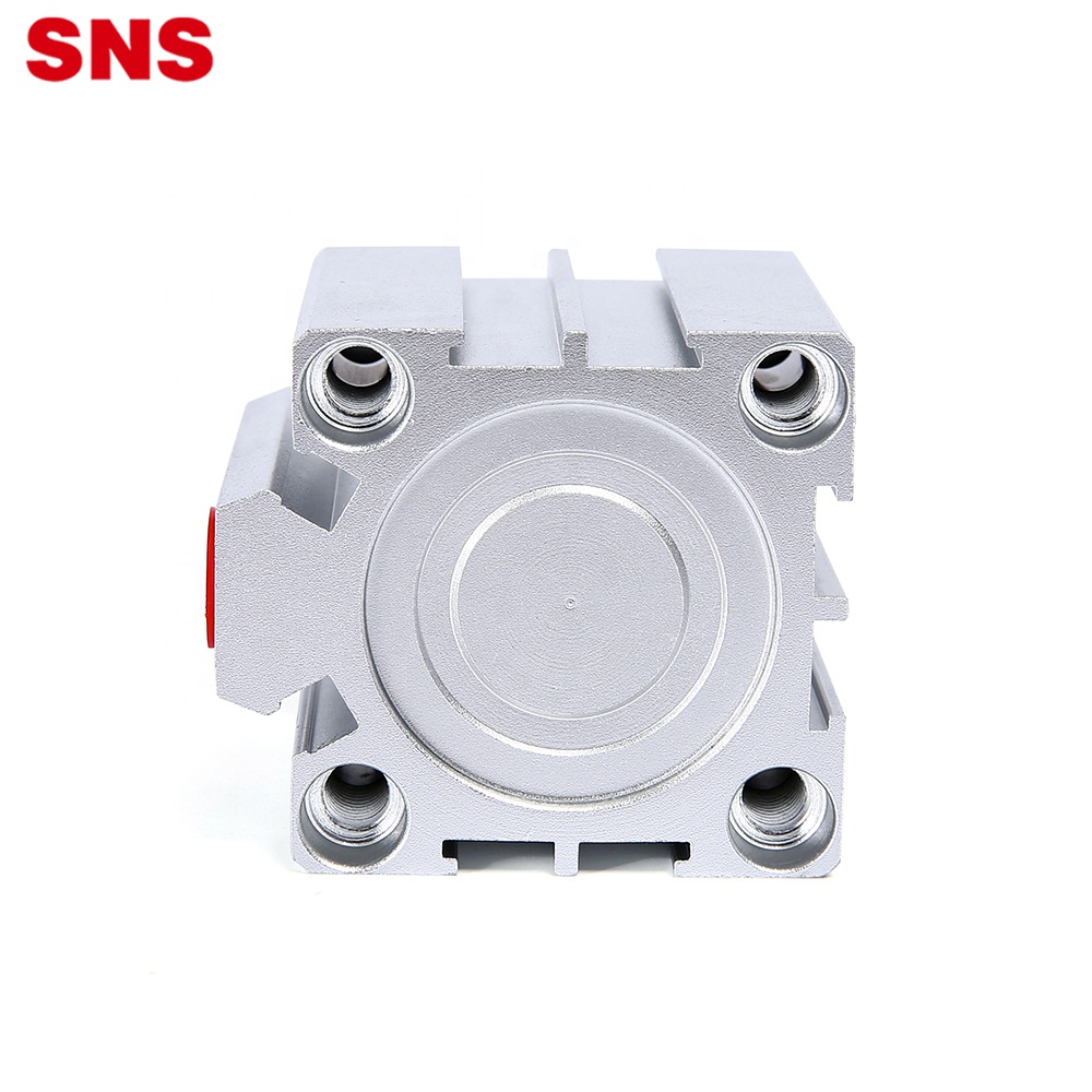 SNS SDA serija aluminijske legure dvostrukog/jednostrukog djelovanja tanki pneumatski standardni kompaktni zračni cilindar
