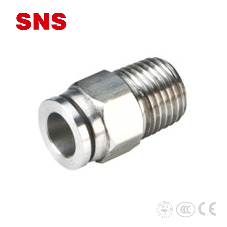 SNS BKC-PC yakatwasuka pneumatic simbi isina simbi 304 chubhu yekubatanidza imwe yekubata simbi yakakodzera