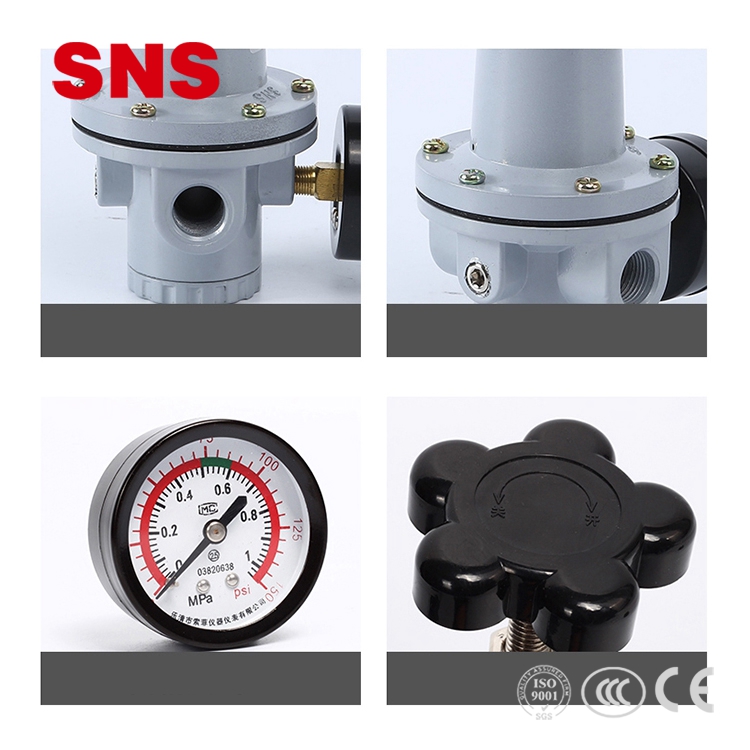 SNS QTY serija visoke preciznosti pogodan i izdržljiv ventil za regulaciju pritiska