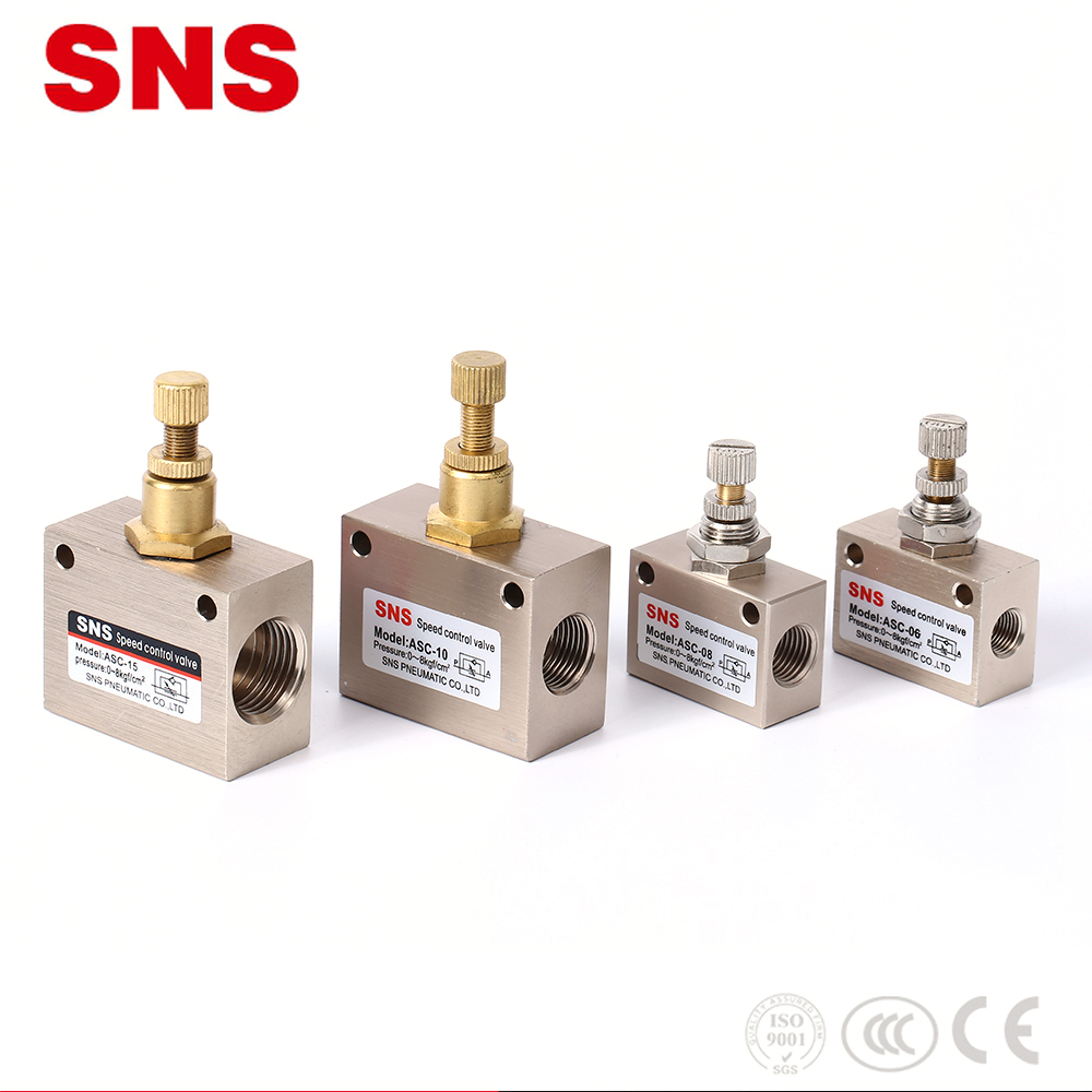 SNS pneumatic ASC series air flow control valve