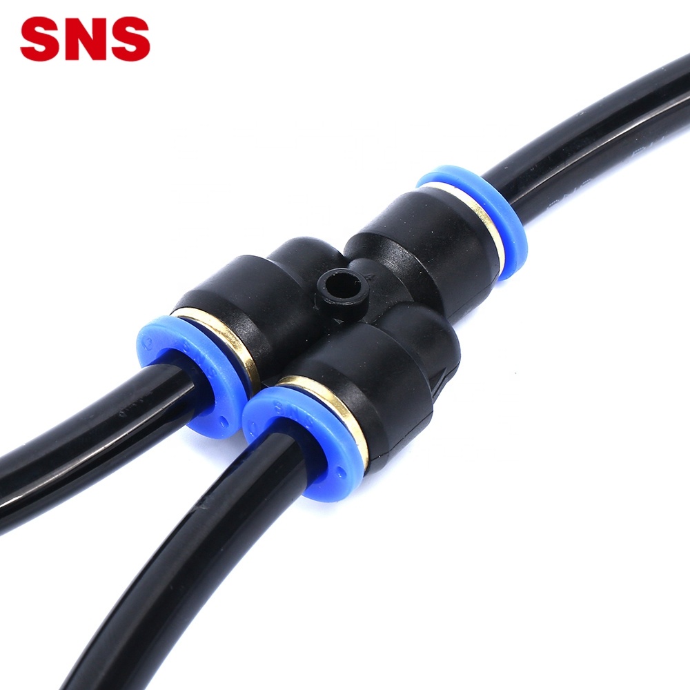 SNS SPY Series One touch 3-smjerni spoj cijevi za cijev za zrak plastični Y tip pneumatski brzi priključak