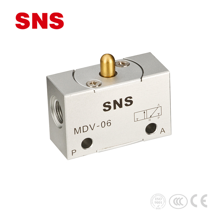 SNS MDV series siab tswj pneumatic cua tshuab valve