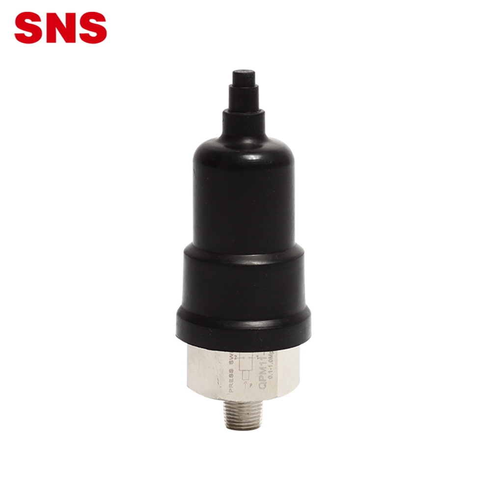 SNS Pneumatic QPM QPF ਸੀਰੀਜ਼ ਆਮ ਤੌਰ 'ਤੇ ਆਮ ਤੌਰ 'ਤੇ ਬੰਦ ਅਡਜੱਸਟੇਬਲ ਏਅਰ ਪ੍ਰੈਸ਼ਰ ਕੰਟਰੋਲ ਸਵਿੱਚ ਨੂੰ ਖੋਲ੍ਹਦਾ ਹੈ