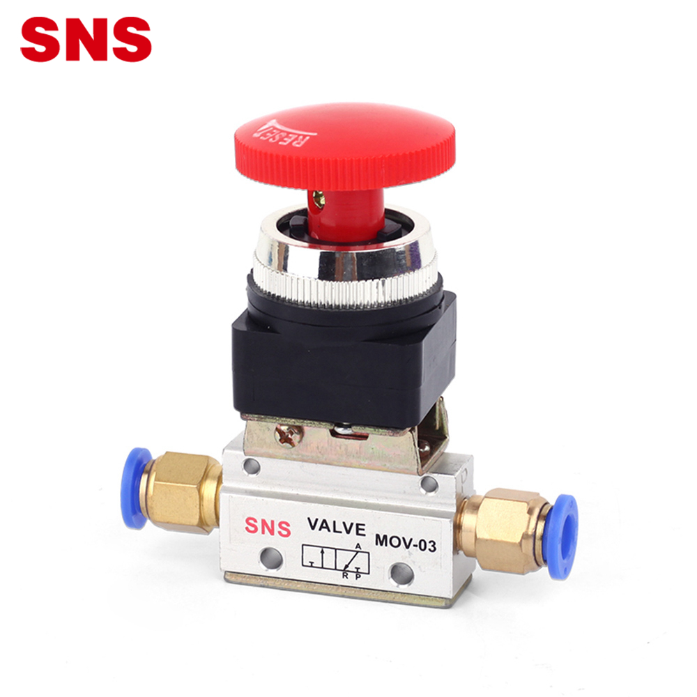 Ang serye sa SNS MOV nga pneumatic manual control roller type air mechanical valve