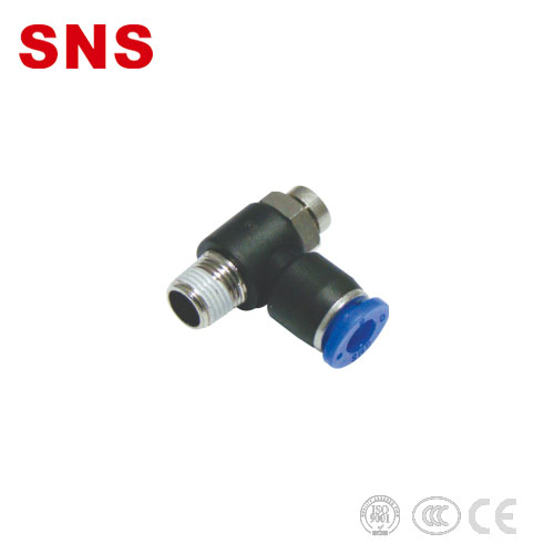 SNS JSB Series pneumatic air push button valve fitting