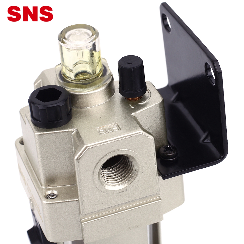 Серія SNS AL високоякісної установки для обробки джерела повітря пневматичний автоматичний оливний змазувач для повітря
