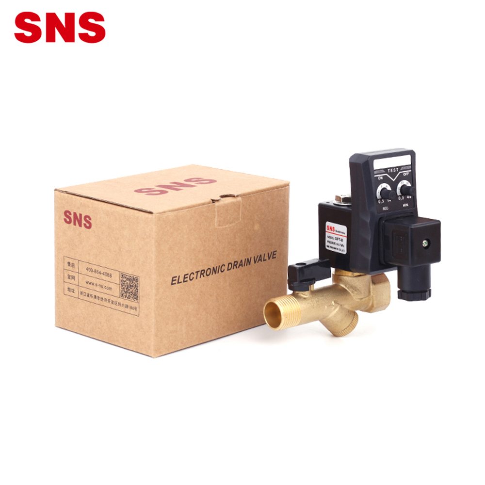 SNS pneumatska OPT serija od mesinga sa automatskim elektromagnetnim ventilom za odvod vode sa tajmerom