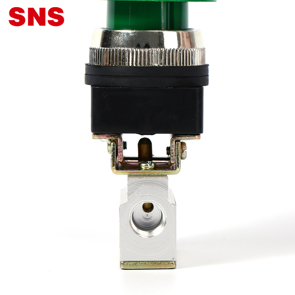 SNS MOV series pneumatic ຄູ່ມືການຄວບຄຸມ roller ປະເພດວາວກົນຈັກທາງອາກາດ