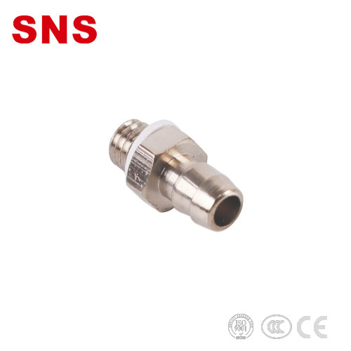 Conector recto de un toque Serie SNS MAU Accesorios de aire neumáticos en miniatura