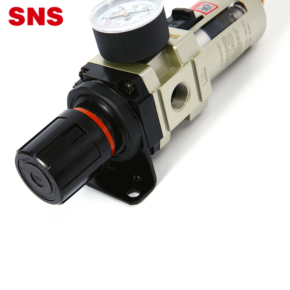 SNS pneumatski AW serija jedinica za tretman izvora zraka Regulator tlaka filtera zraka sa manometrom