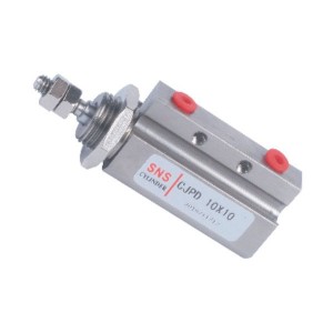 SNS CJPD Series aluminium alloy Double acting pneumatic Pin jinis silinder udara standar