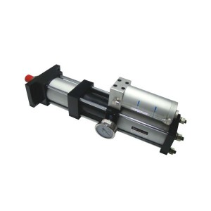 SNS MPTF/MPTS Series air and liquid booster type cylinder with magnet